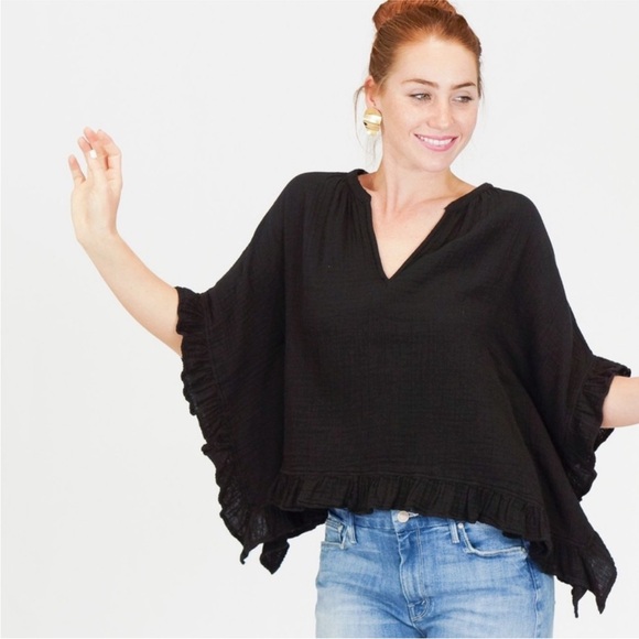 XiRENA Tops - Xirena Remy Pullover in Black S